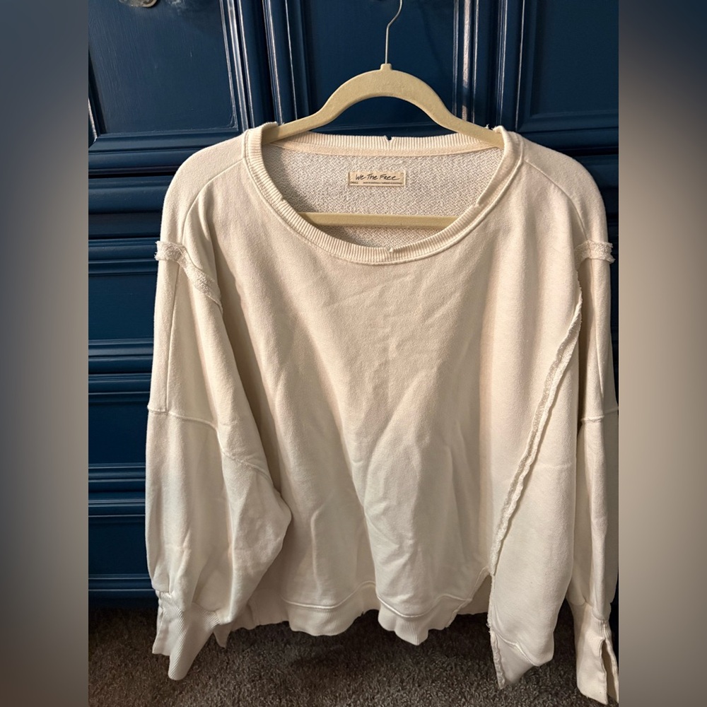 FP Movement by Free People Cream Sweatshirt